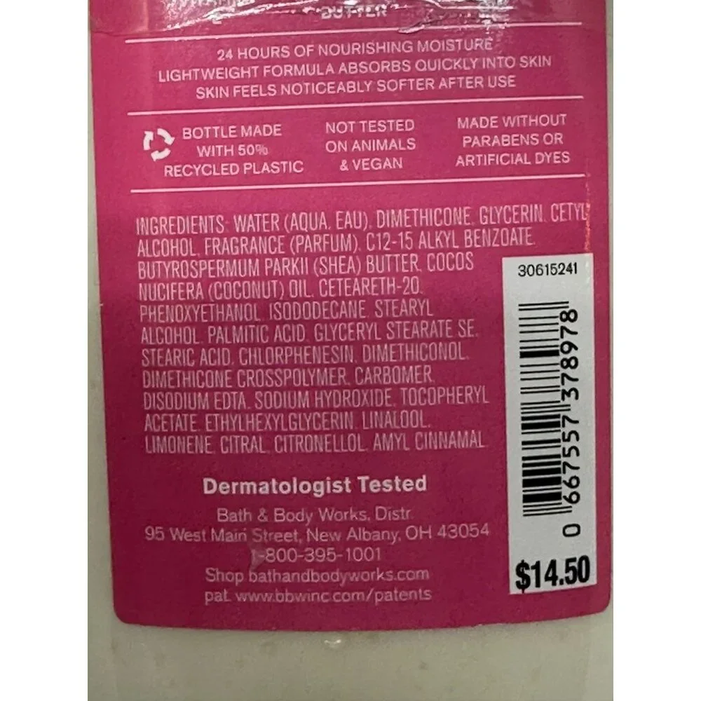 Bath & Body Works bath body